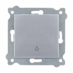 Exen Gümüs Modül+Kapak  Light Anahtari