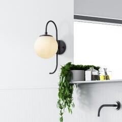 Aydinlatmadunyam Aplik BlackCream Jewel-10555