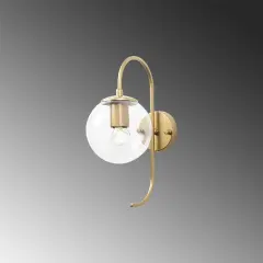 Aydinlatmadunyam Aplik Shiny Gold Jewel-10560