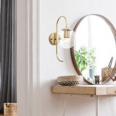 Aydinlatmadunyam Aplik Shiny Gold Jewel-10560