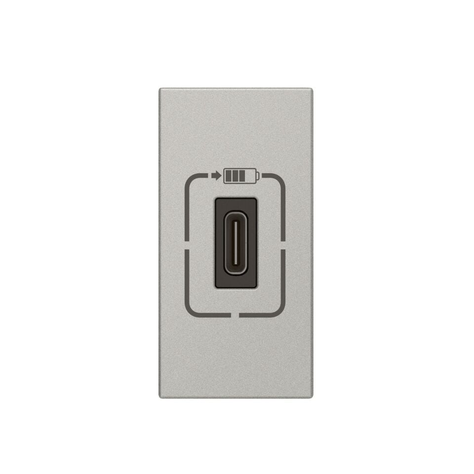 Legrand  Tekli USB Priz, Telefon şarjı için, 5V, 1,5A, C Tipi LEG-079389