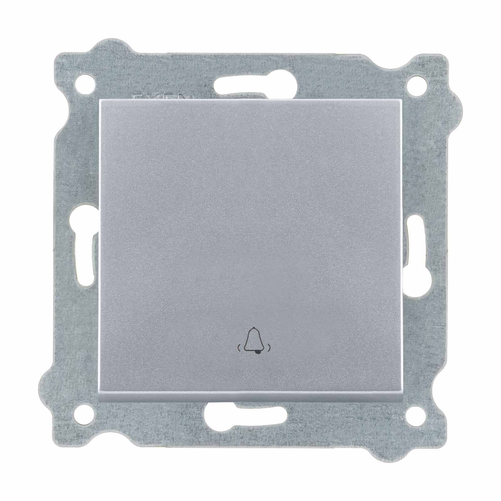 Exen Gümüs Modül+Kapak  Kapi Zil Anahtari