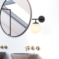 Aydinlatmadunyam Aplik BlackCream Roe-10715