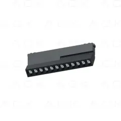 ACK 12W Slım Magnet Ray Armatürü Katlanır / Lensli 23Cm 3000K Ip20 AD45-04201