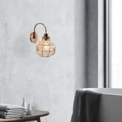 Aydinlatmadunyam Aplik Copper Safderun-405