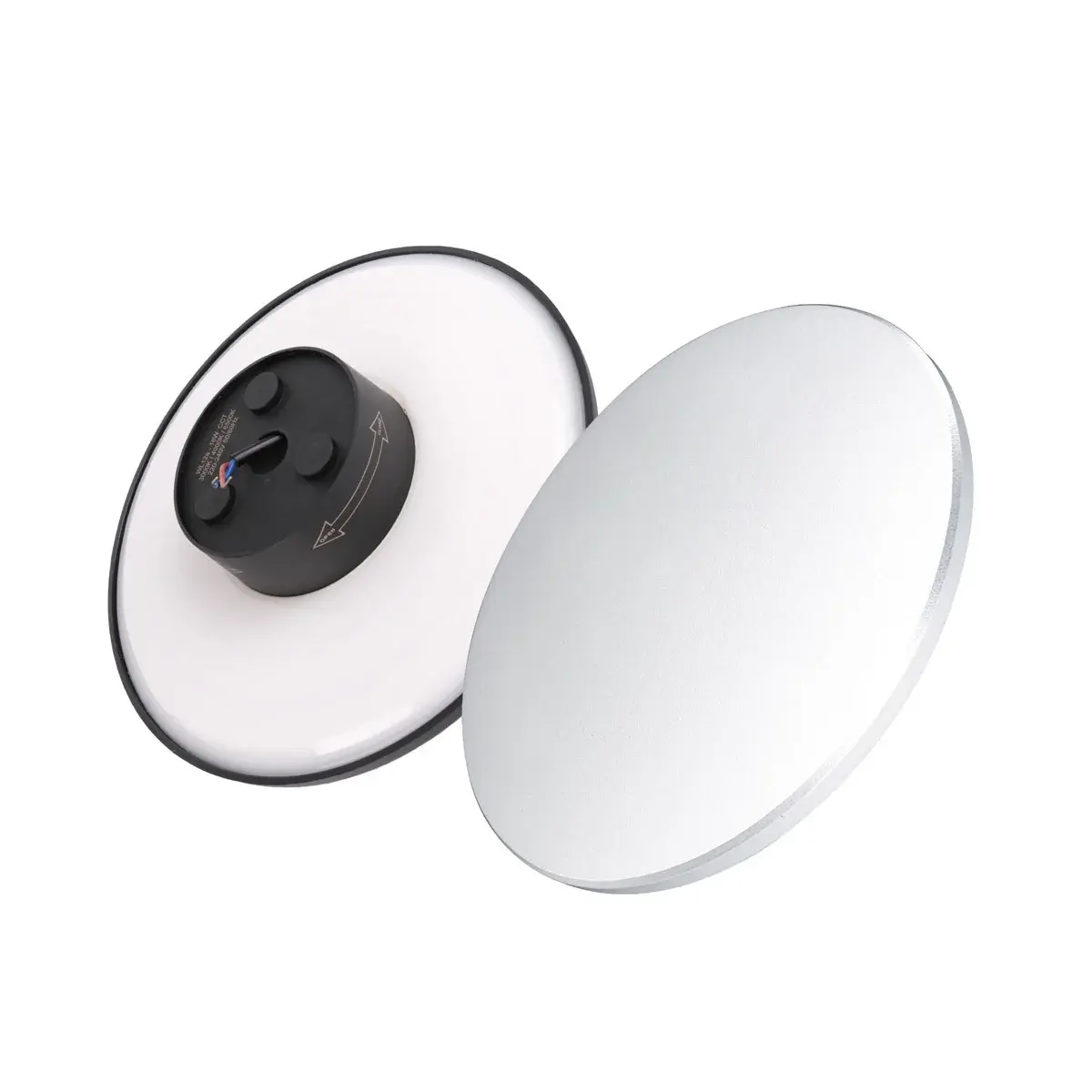 ACK 12W Led Duvar Armatürü / Siyah / 6500-4000-3000K Butonlu Renk Seçeneği AT15-01291