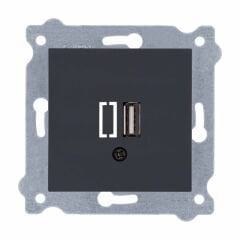 Exen Füme Modül+Kapak  Usb Sarj Prizi