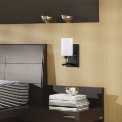 Aydinlatmadunyam Aplik BlackWhiteGold Yensuk-13121