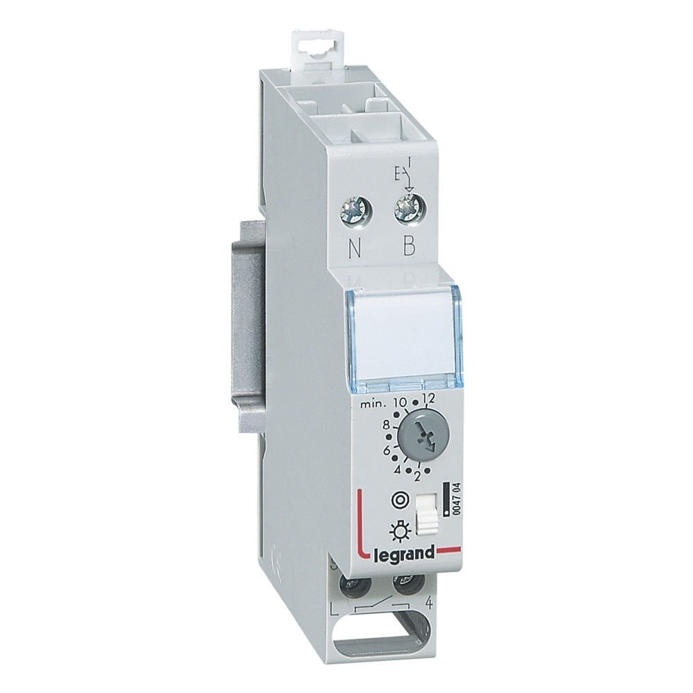 Legrand  Çok fonksiyonlu Merdiven otomatiği 230V 16A çıkış 0.5sn den 12dk ayarlanabilir LEG-004704
