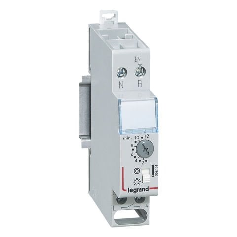 Legrand  Çok fonksiyonlu Merdiven otomatiği 230V 16A çıkış 0.5sn den 12dk ayarlanabilir LEG-004704