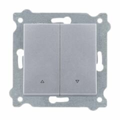 Exen Gümüs Modül+Kapak  Jaluzi Kumanda Anahtari