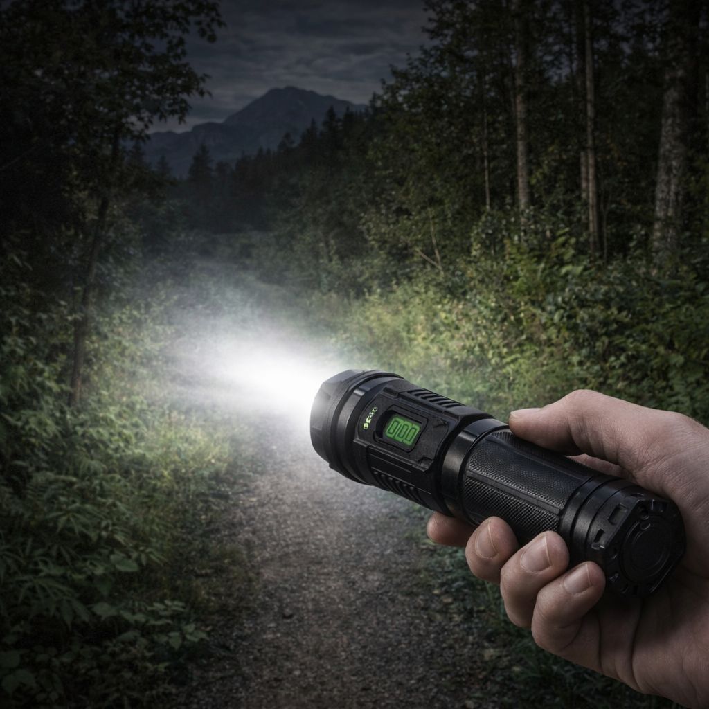 CATA CT-8025 Atak El Feneri 9 Fonksiyonlu Sarj Göstergeli El Feneri Type C