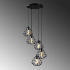 Aydinlatmadunyam Sarkit Black Diamond-S-704-5-2