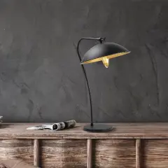 Aydinlatmadunyam Masa Lambasi BlackGold Epika-12250