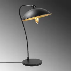 Aydinlatmadunyam Masa Lambasi BlackGold Epika-12250