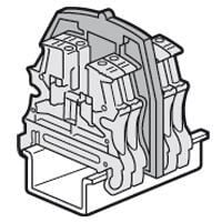 Legrand  Viking3 Nihai plakalar Gri 3katlı klemensler için LEG-037554