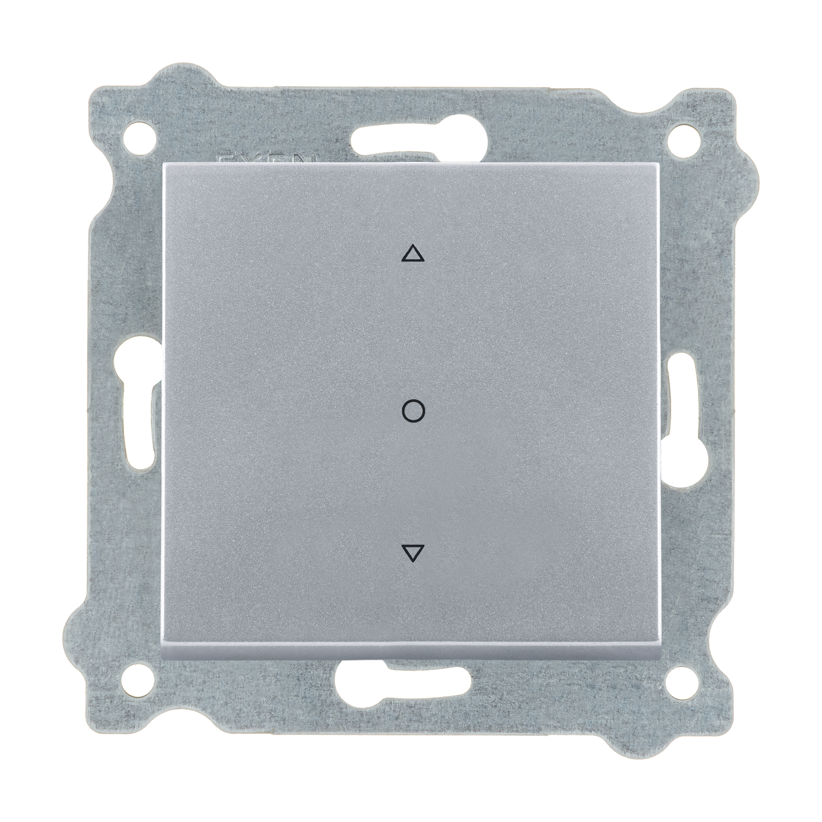 Exen Gümüs Modül+Kapak  Tek Tuslu Jaluzi