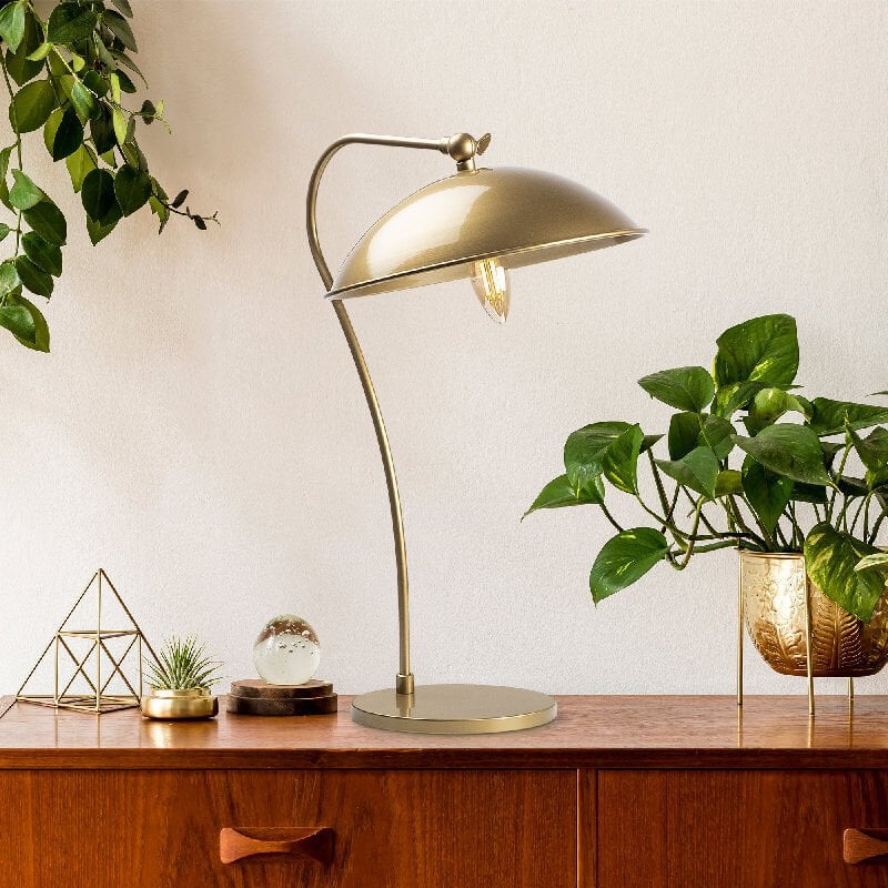 Aydinlatmadunyam Masa Lambasi Gold Epika-12251