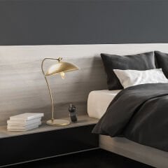 Aydinlatmadunyam Masa Lambasi Gold Epika-12251