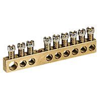 Legrand  Pano tipi İzolesiz vidalı klemens U:122mm kapasite 1x6 ila 25mm2-14x1.5 ila 16mm2 LEG-004805