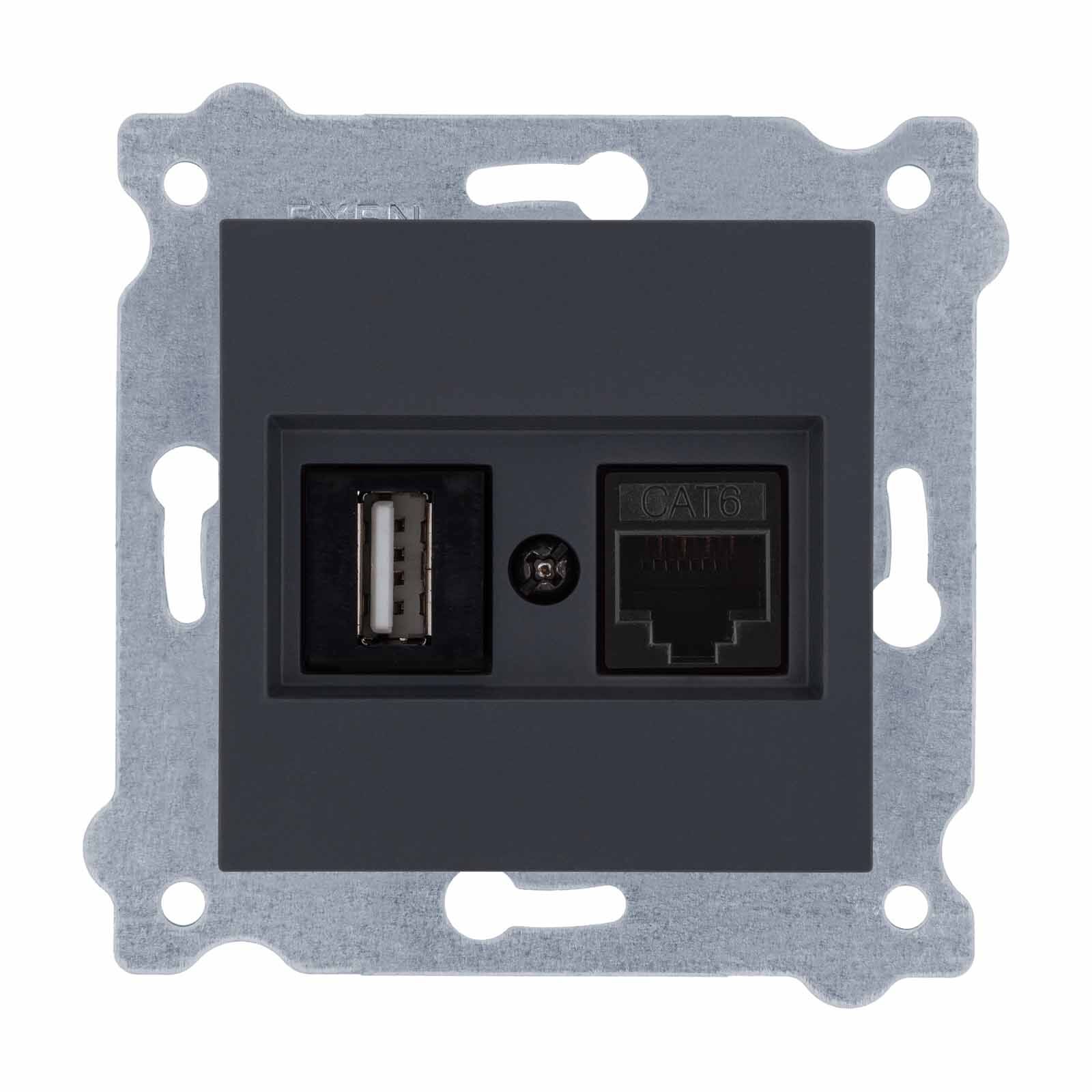 Exen Füme Modül+Kapak  Data+Usb Prizi Jakli (Sarj Edemez)