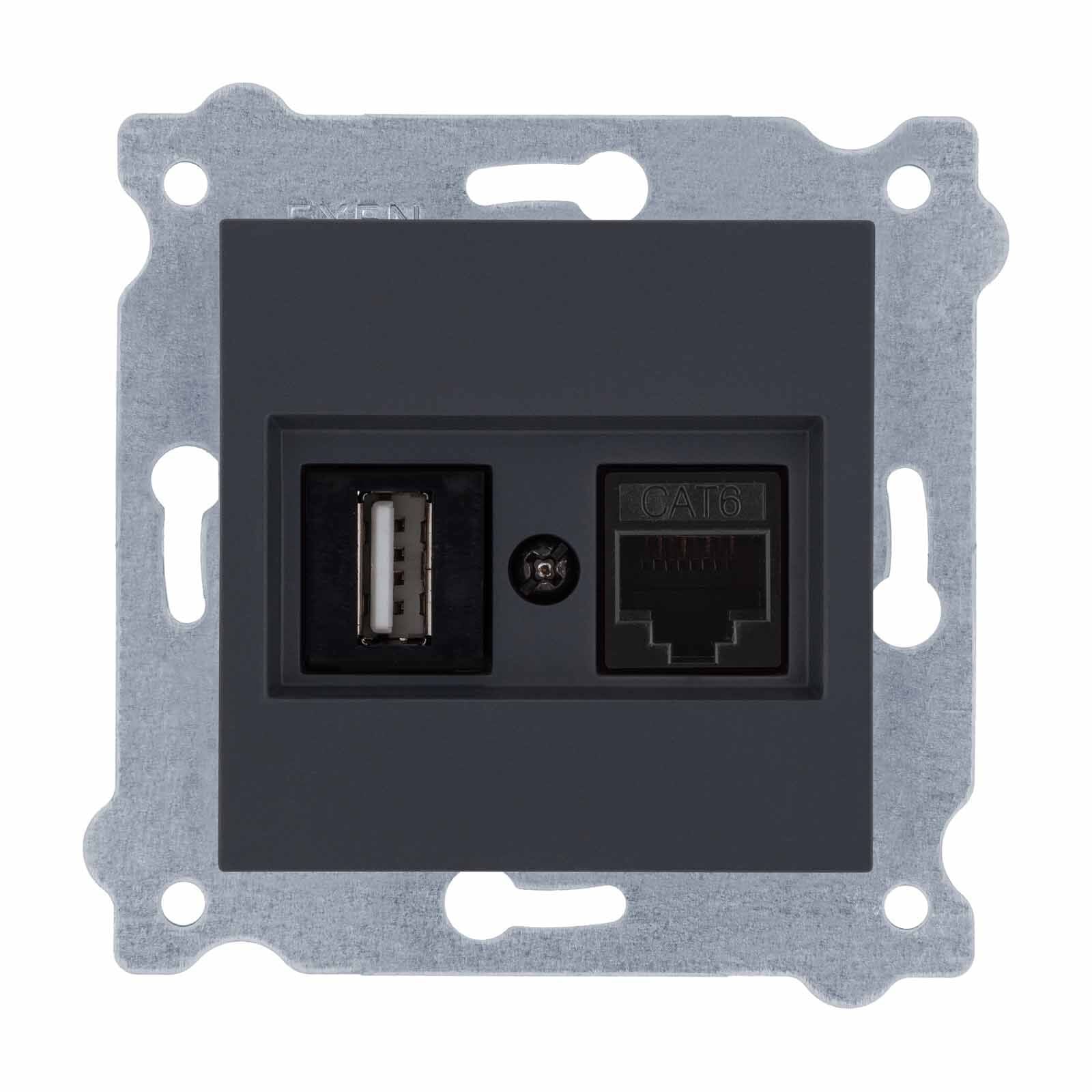 Exen Füme Modül+Kapak  Data+Usb Prizi Jakli (Sarj Edemez)