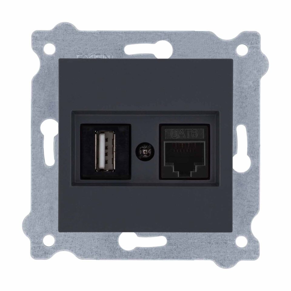 Exen Füme Modül+Kapak  Data+Usb Prizi Jakli (Sarj Edemez)
