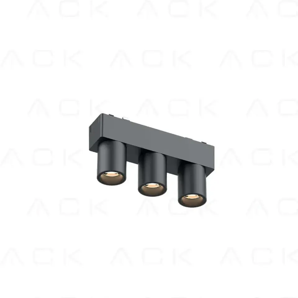 ACK 6W Slım Magnet Üçlü Ray Spot 12,2Cm  4000K Ip20 AD45-05511