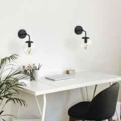 Aydinlatmadunyam Aplik BlackGold Horn-12218