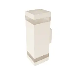 ACK 18W Led Duvar Armatürü / Beyaz / Kare / 6500-4000-3000K Butonlu Renk Seçeneği AT16-11890