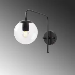 Aydinlatmadunyam Aplik BlackWhite Viran-10930