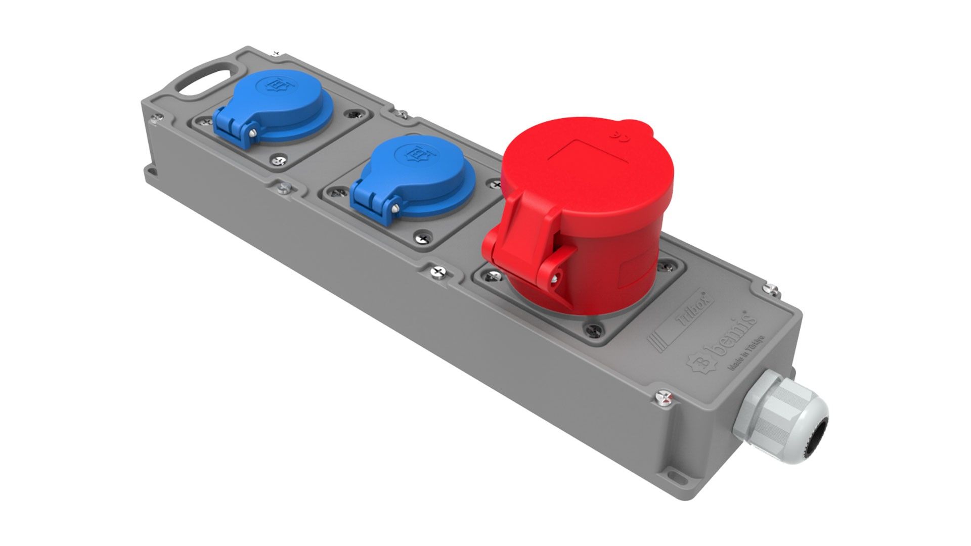 Bemis  5/32A. 380V. 1 Ad. + 1/16A. 220V. 2 Ad. IP44 BG4-1019-1010