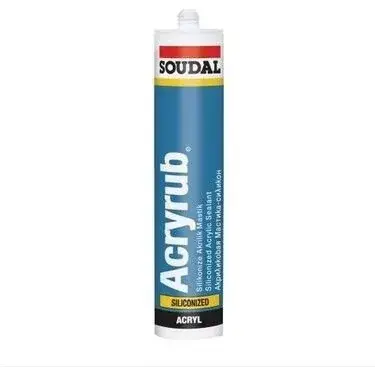 Soudal Silikonize Akrilik Mastik 500 Gr