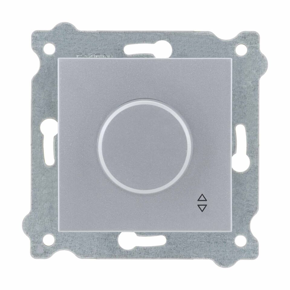 Exen Gümüs Modül+Kapak  Veavien Dimmer 500W