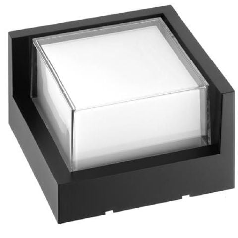 Horoz 076-020-0012 Suga-12/Sc 12W Siyah 4200K Led Bahçe Armatürü