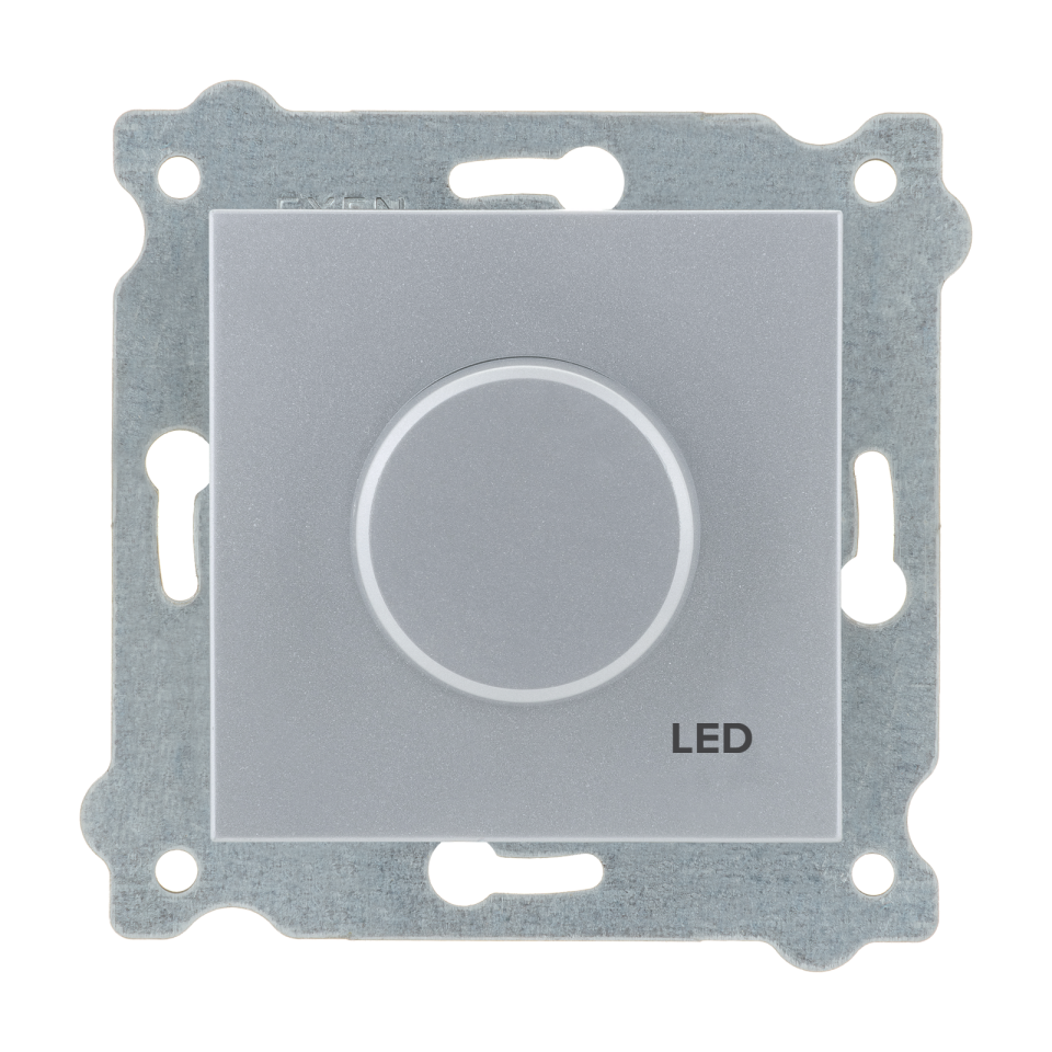 Exen Gümüs Modül+Kapak  Led Dimmer 200W (Rd Dimmer)
