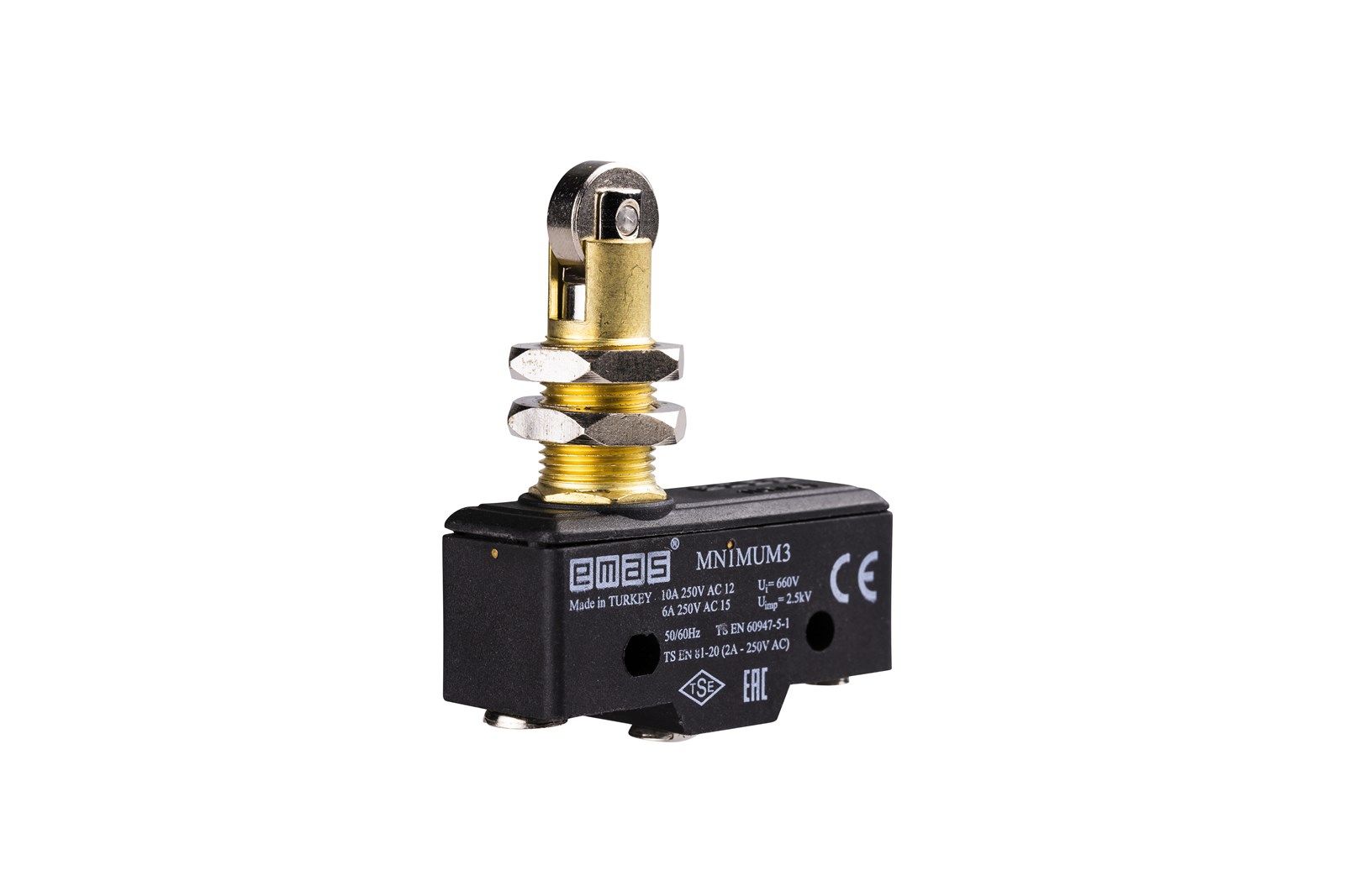 Emas Mini Siviç Eksene Parelel Pimli Metal Makaralı - MN1MUM3