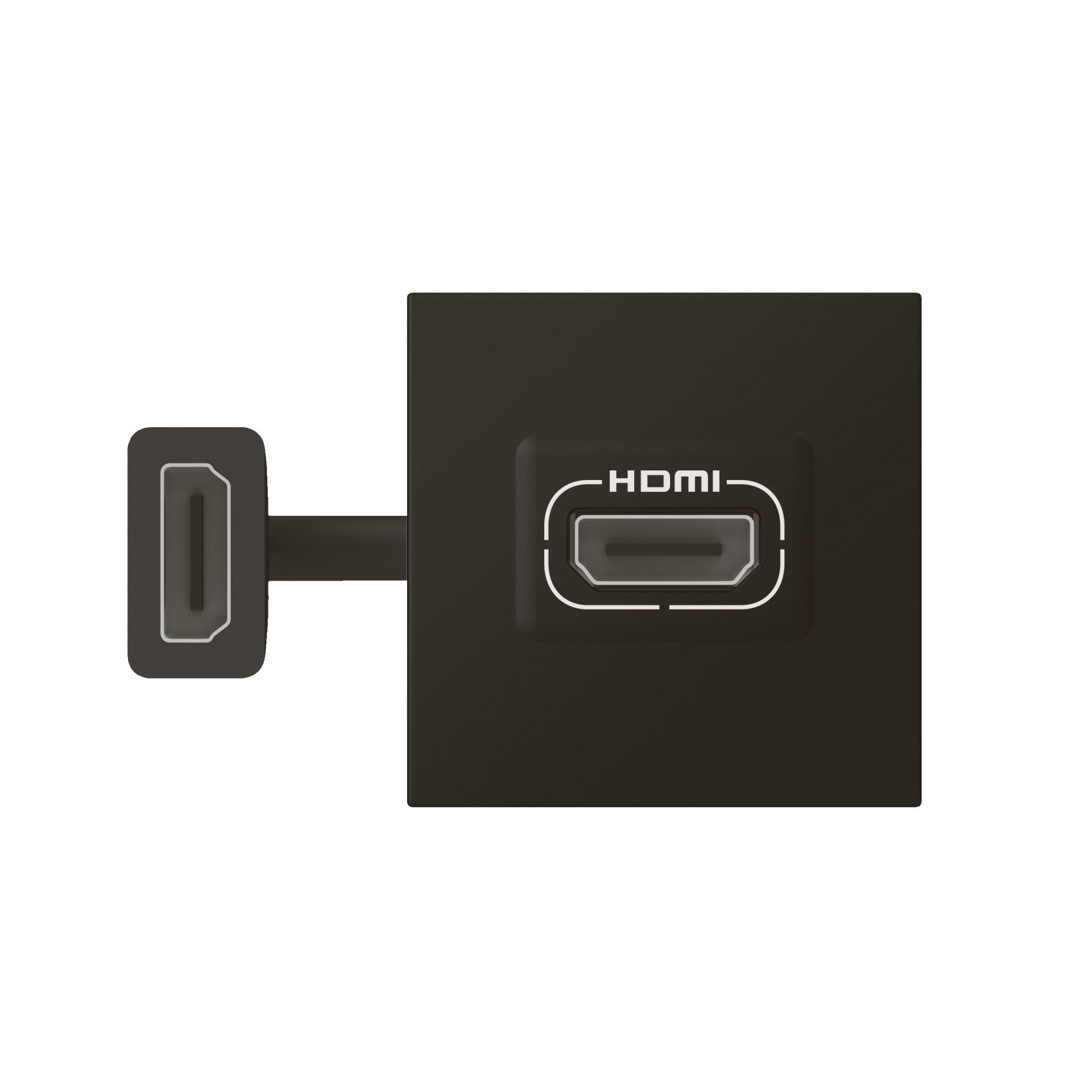 Legrand  Önceden Sonlan. HDMI Priz, HDMI 2.0, 2M, Siyah LEG-079479L