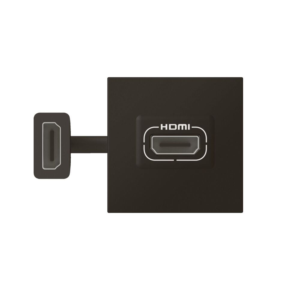 Legrand  Önceden Sonlan. HDMI Priz, HDMI 2.0, 2M, Siyah LEG-079479L