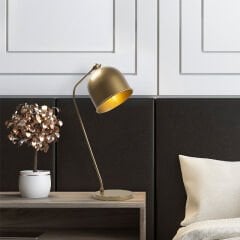 Aydinlatmadunyam Masa Lambasi Gold Sanika-12276