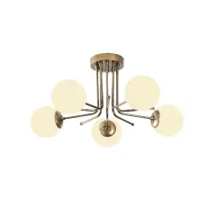 Aydinlatmadunyam Plafonyer GoldWhite Daisy-146-5