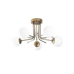 Aydinlatmadunyam Plafonyer GoldWhite Daisy-146-5