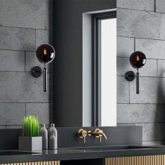 Aydinlatmadunyam Aplik Black King-11456