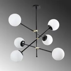 Aydinlatmadunyam Avize Black Best-Nt-105