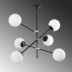 Aydinlatmadunyam Avize Black Best-Nt-105