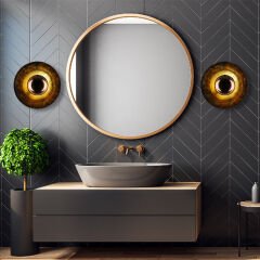 Aydinlatmadunyam Aplik Copper Kurt-13352