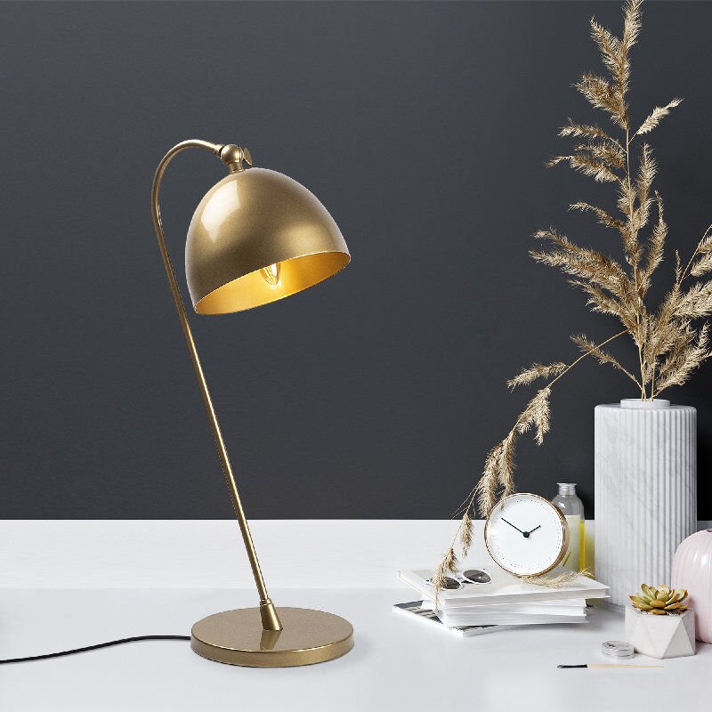 Aydinlatmadunyam Masa Lambasi Gold Acuka-12291