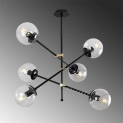 Aydinlatmadunyam Avize Black Best-Nt-106