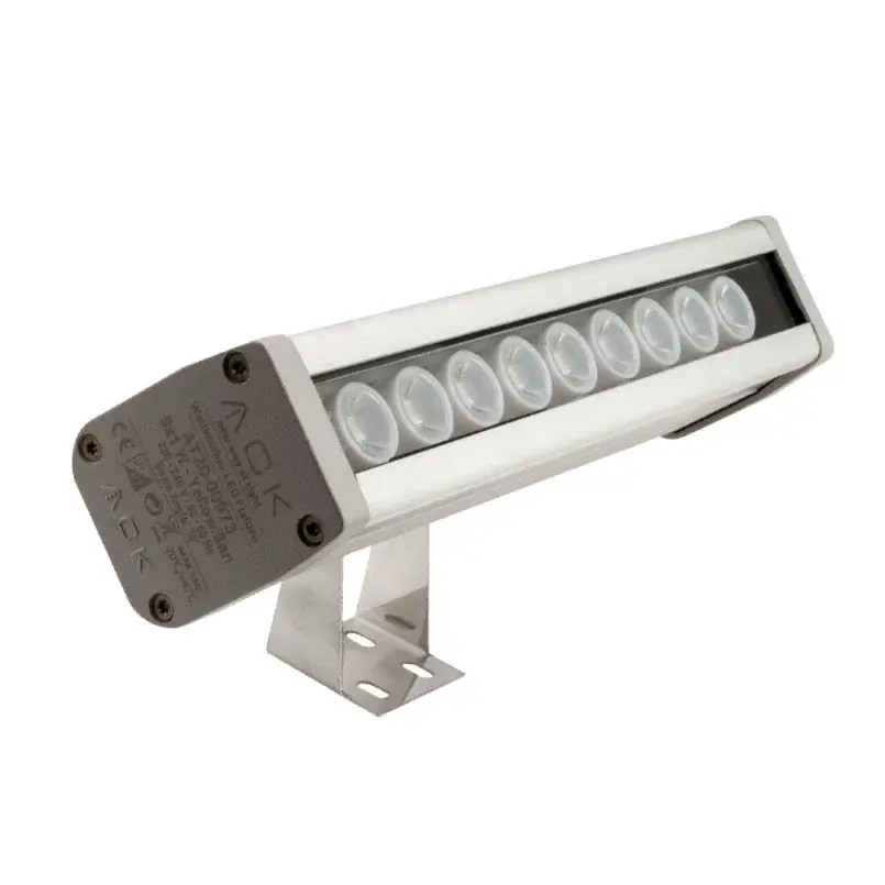 ACK 9X1W Kırmızı Ip65 27Cm Led Wallwasher AT20-00943