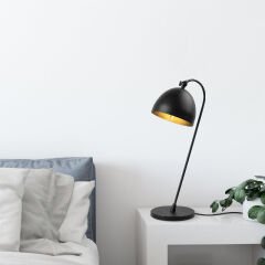 Aydinlatmadunyam Masa Lambasi BlackGold Acuka-12292